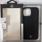 قاب چرمی آیفون 13 پرو طرح مرسدس بنز CG Mobile iphone 13 Pro Mercedes-Benz Leather Case