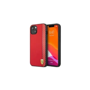قاب ایفون 13 پرو فراری چرمی کربنی CG Mobile Leather Case Ferrari Iphone 13 Pro
