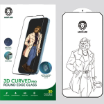 گلس شفاف گرین لاین مدل 3D CURVED PRO ROUND EDGE
